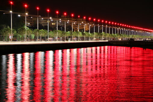 The waterfront in Thessaloniki